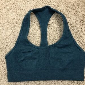 Teal lululemon Racerback Sports Bra size small or 4